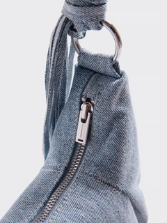 Cocoon Denim Small Bag - Lt. Blue Mix