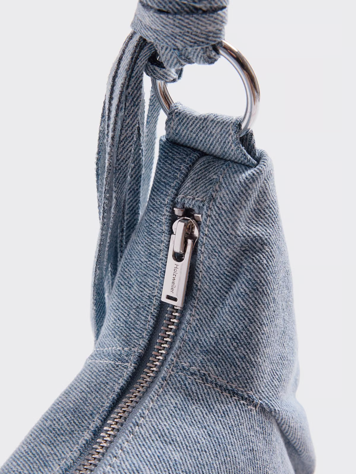 Cocoon Denim Small Bag - Lt. Blue Mix