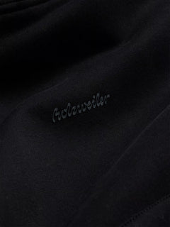 W Regular Hoodie - Black