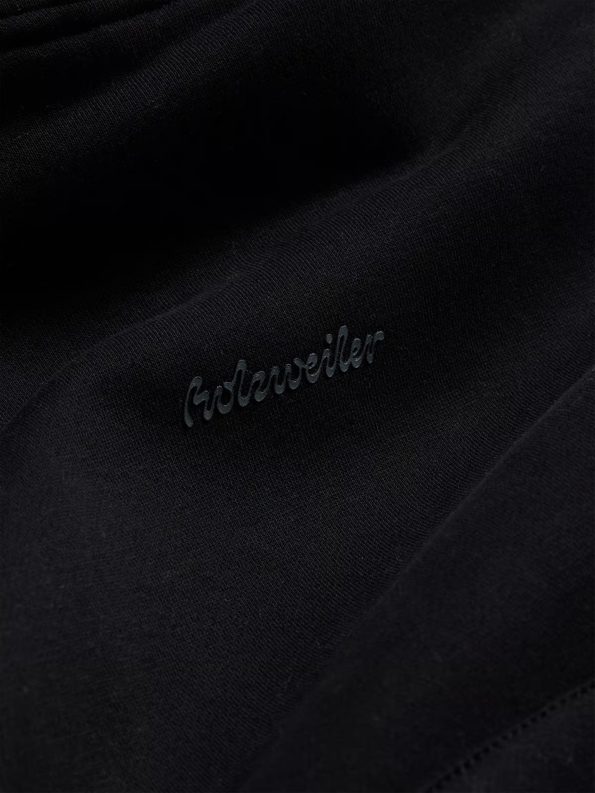 W Regular Hoodie - Svart