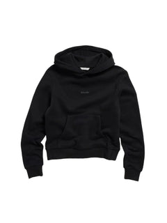W Regular Hoodie - Black