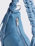 Cocoon Denim Small Bag - Mellanblå