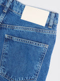 W Wide Jeans - Mid Blue