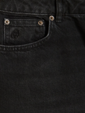 W Wide Jeans - Black Washed