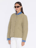 W. Light Padded Jacket - Ljusgrön