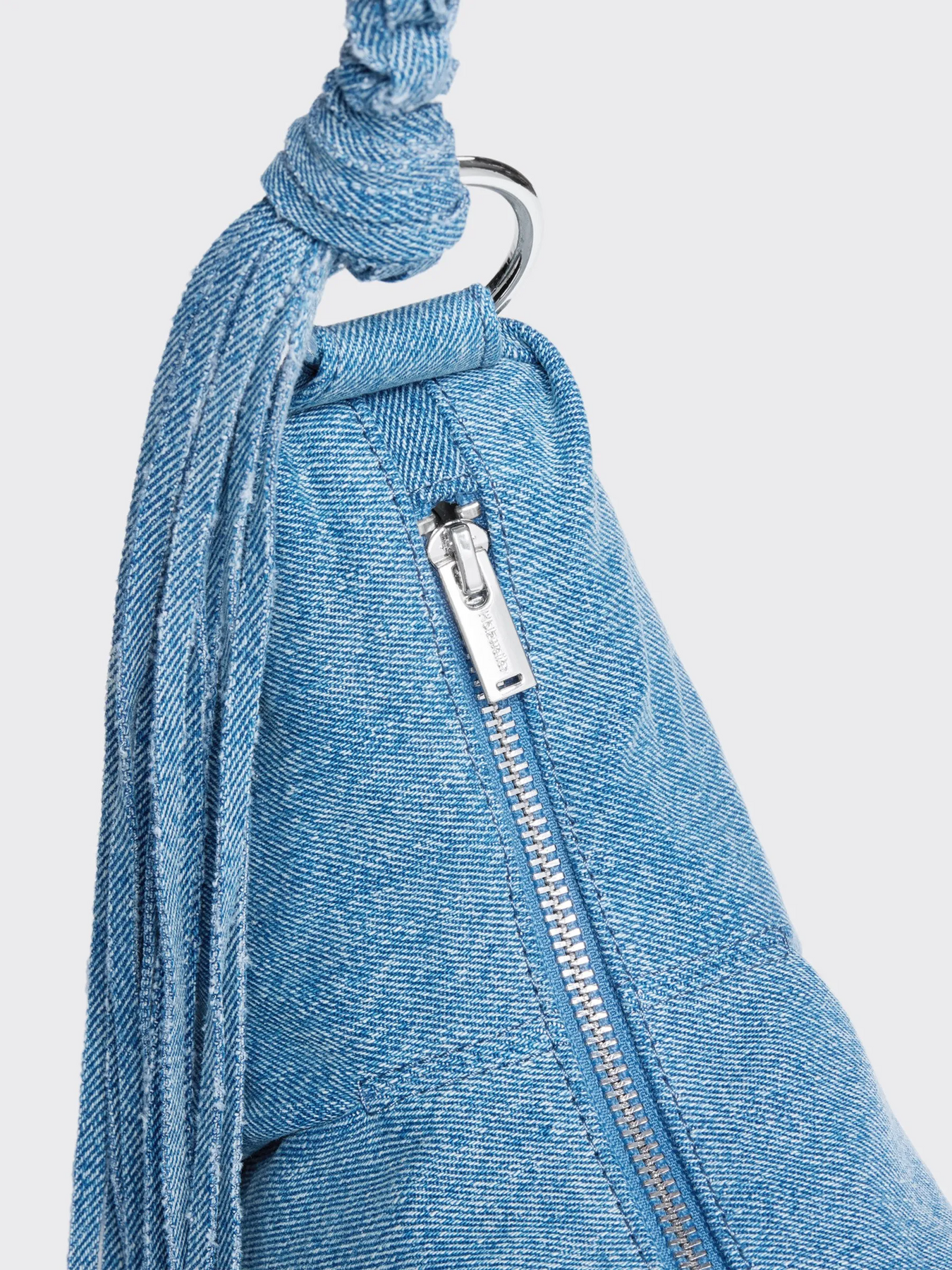 Cocoon Denim Micro Bag - Mid Blue