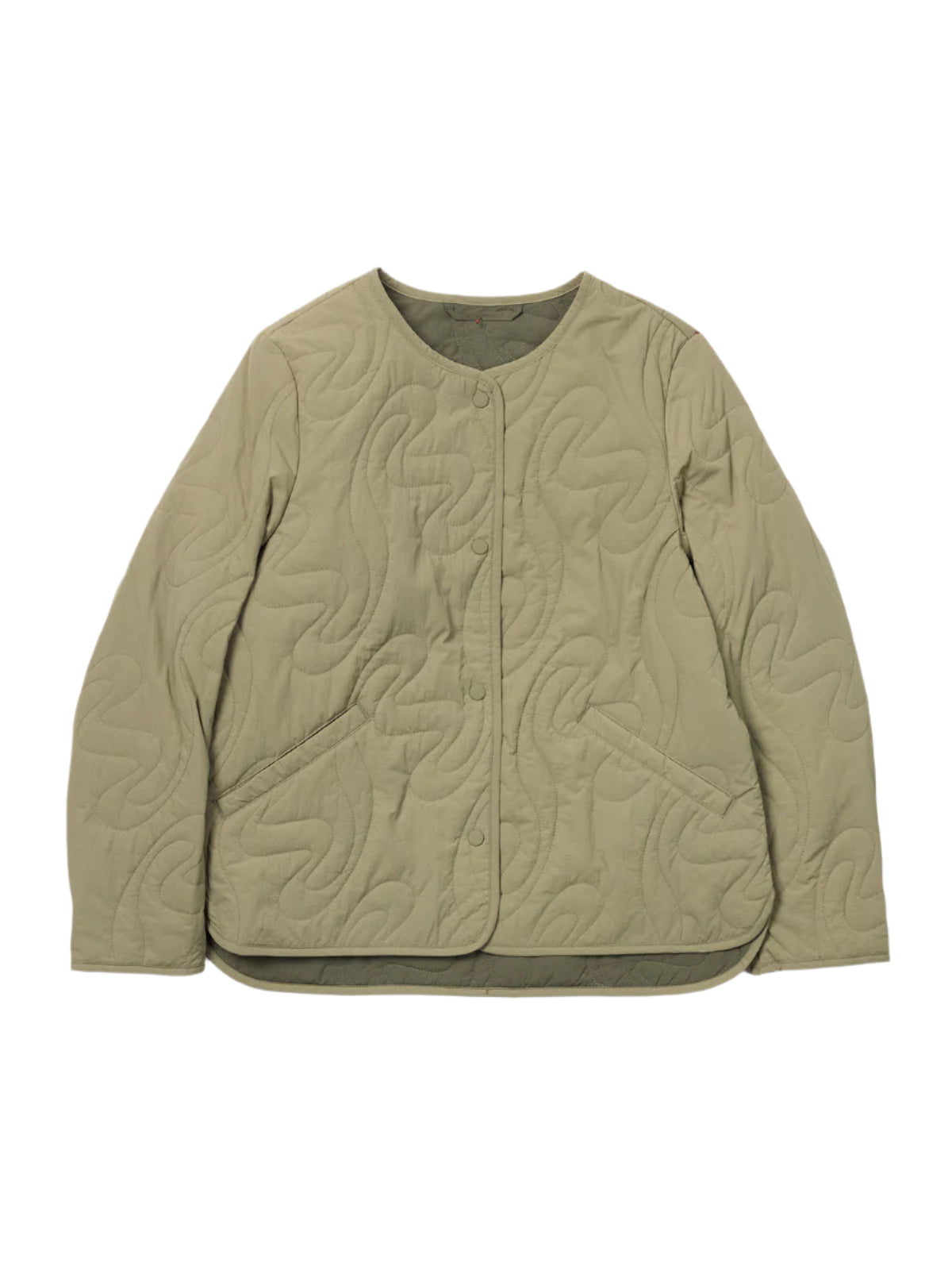 W. Light Padded Jacket - Ljusgrön
