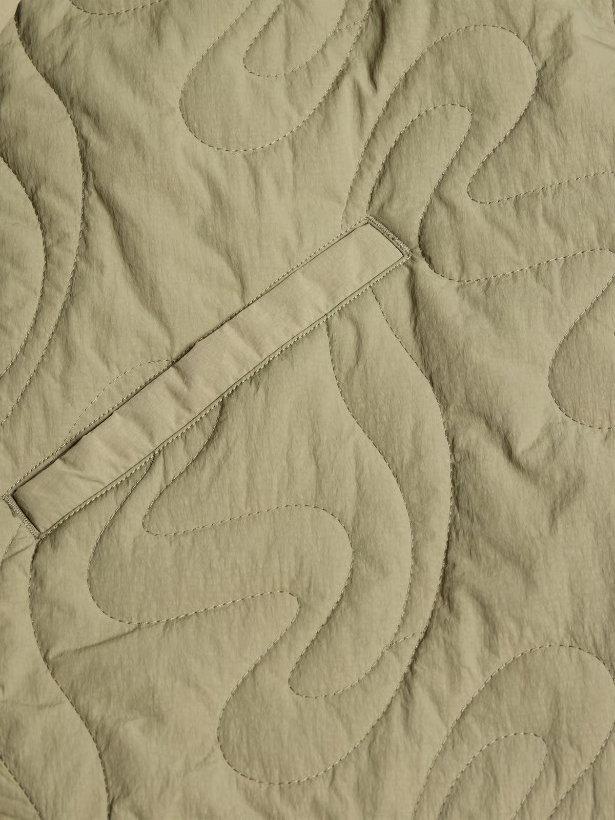 W. Light Padded Jacket - Ljusgrön