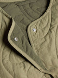 W. Light Padded Jacket - Ljusgrön