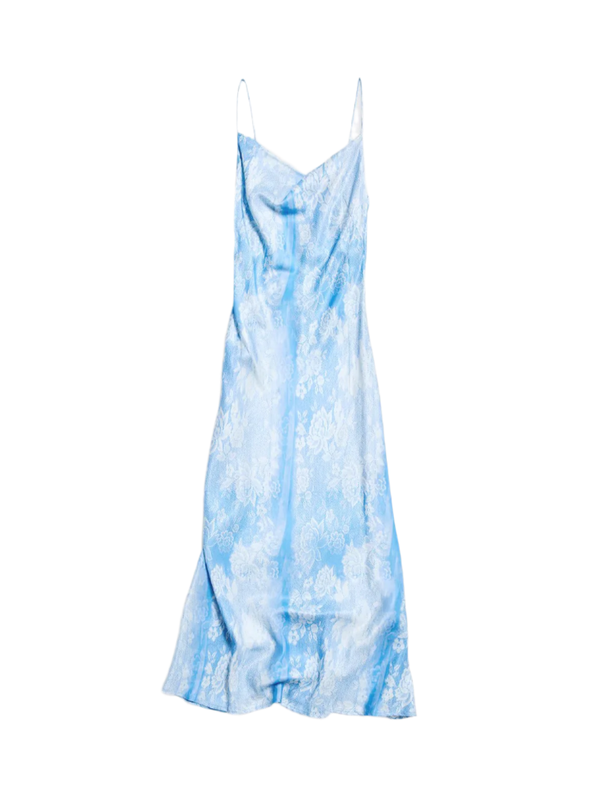 Eila Print Dress - Blue Mix