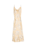 Eila Print Dress - Lt. Orange Mix