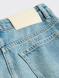 Denim Long Skirt - Ljusblå