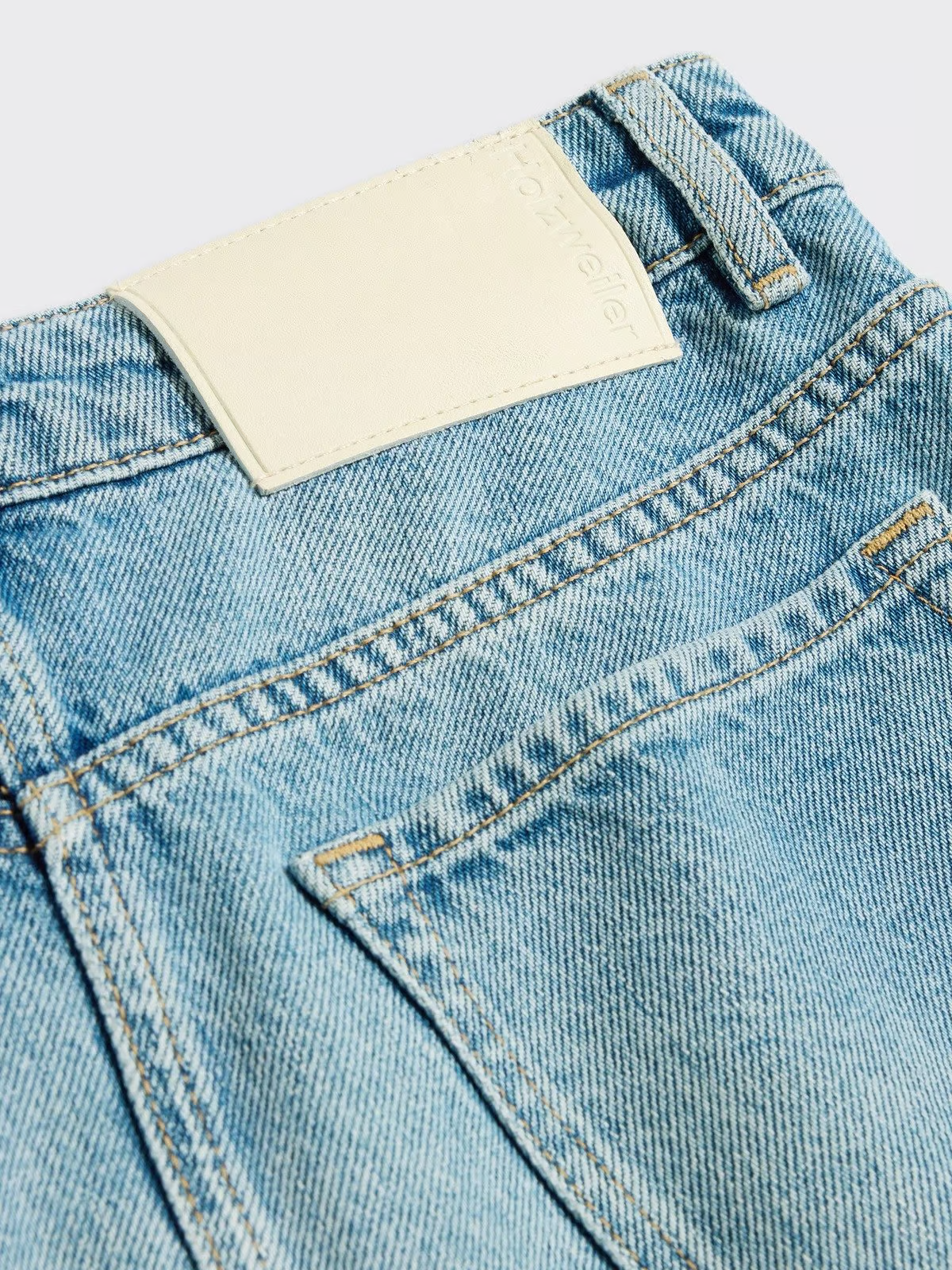 Denim Long Skirt - Ljusblå