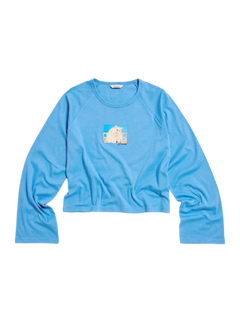 Kitty Long Sleeve - Blue