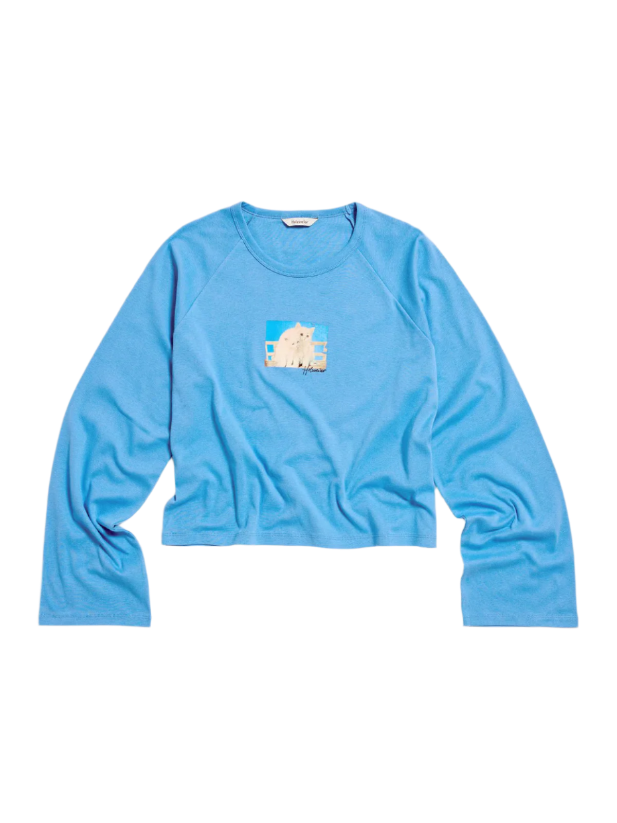 Kitty Long Sleeve - Blå