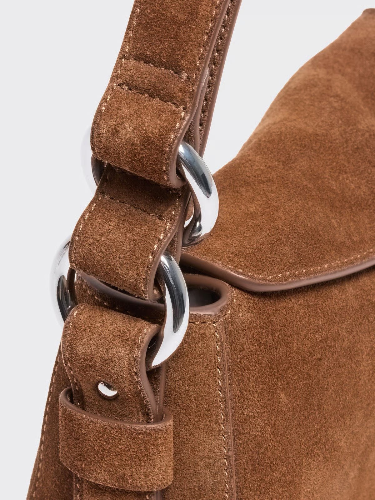 Bud Suede Bag Mini - Camel