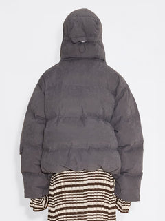 Steilia Brushed Down Jkt - Grey
