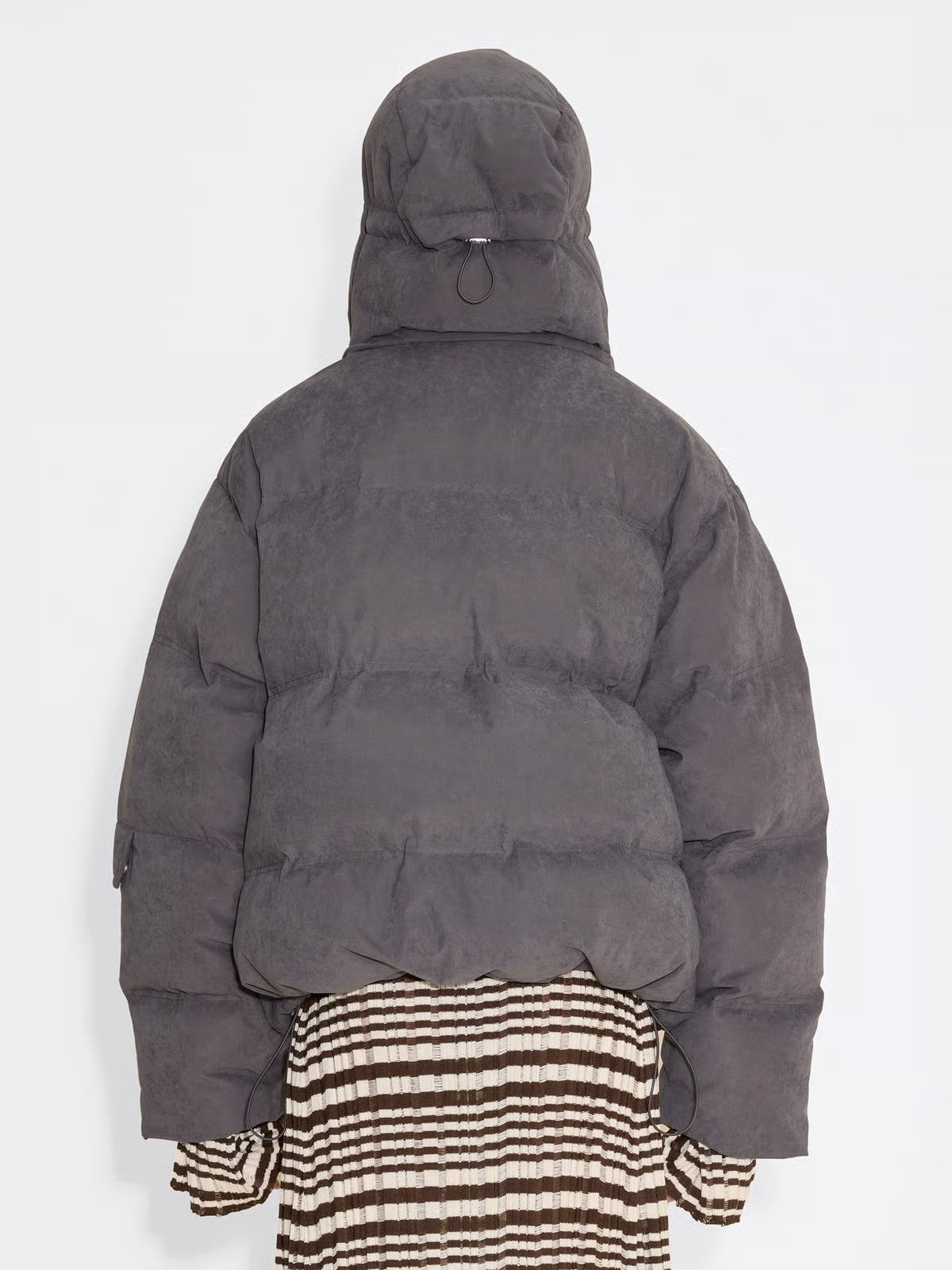 Steilia Brushed Down Jkt - Grå