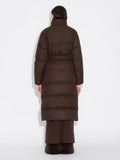 Holzweiler W Tech Wool Down Coat - Mörkbrun