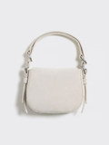 Bud Suede Bag Mini - Ljusgrå