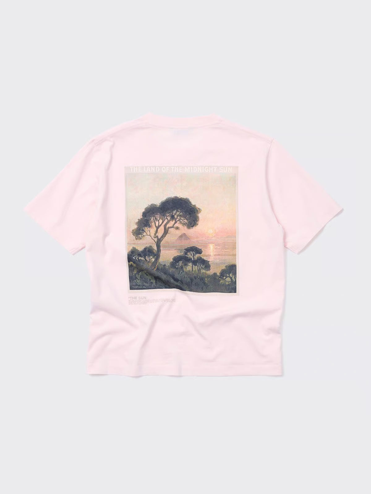 Kjerag National Tee - Lt. Pink