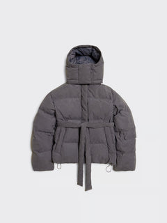 Steilia Brushed Down Jkt - Grey