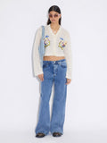 Maggie Cardigan - Ecru Mix
