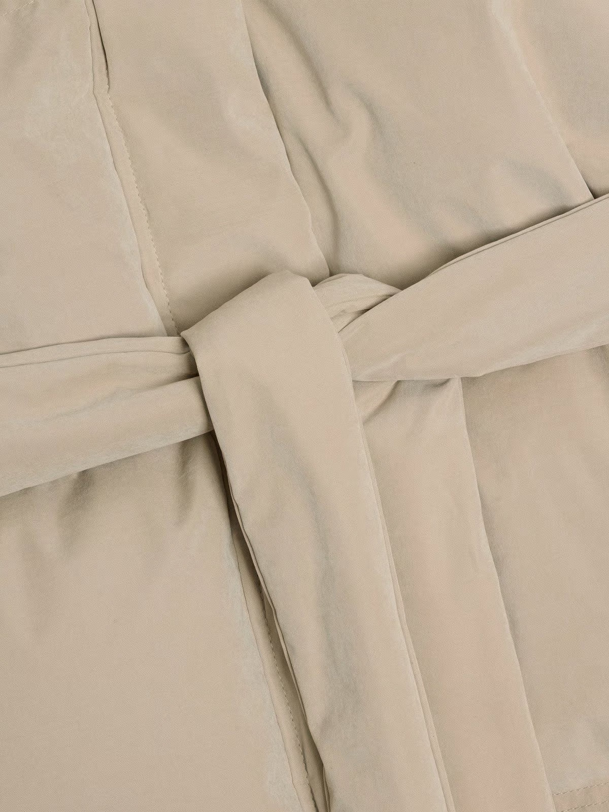 Steilia Brushed Down Jacket - Beige