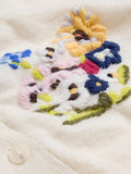 Maggie Cardigan - Ecru Mix