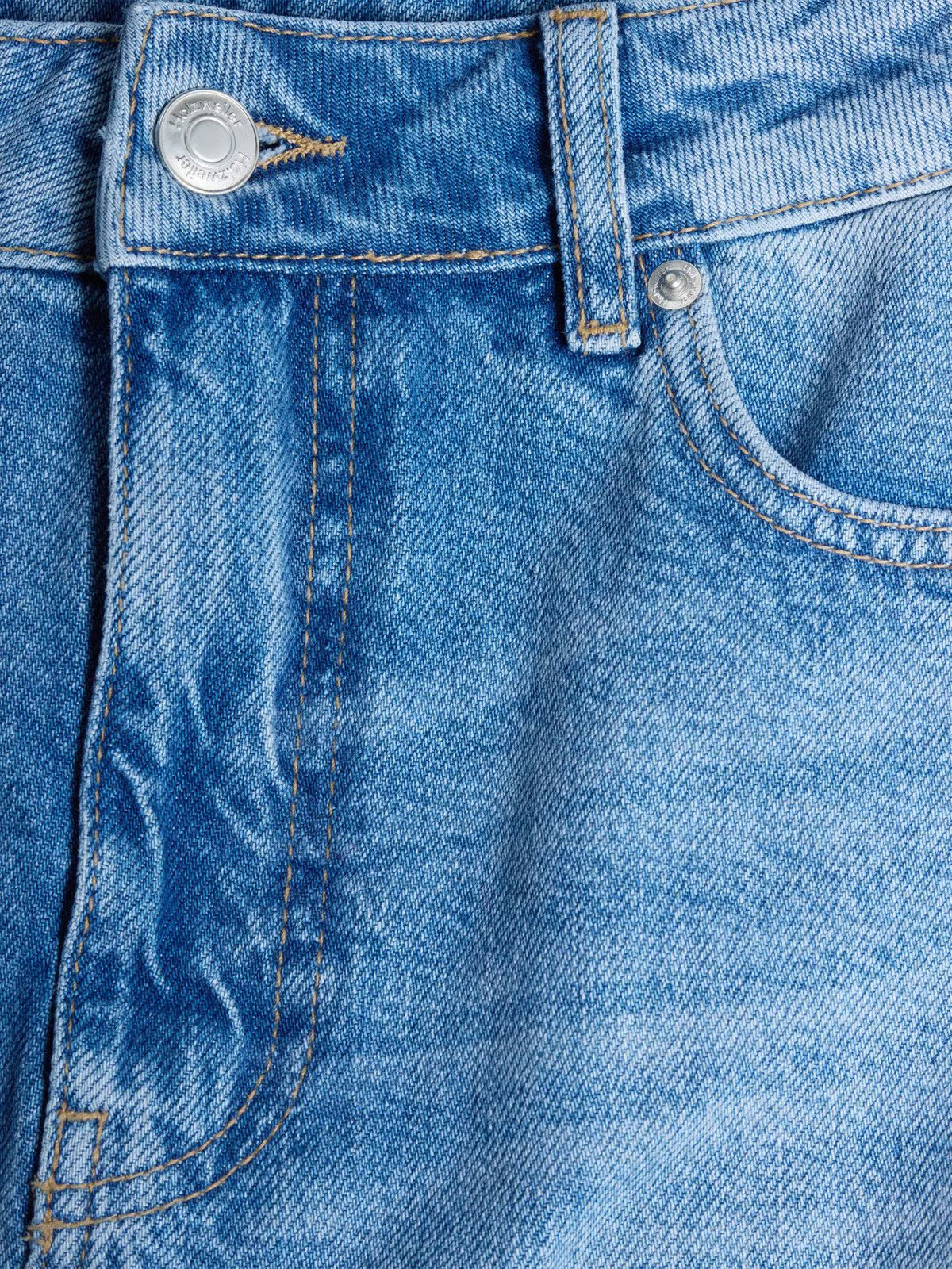 Denim Mini Skirt - Lt. Blue