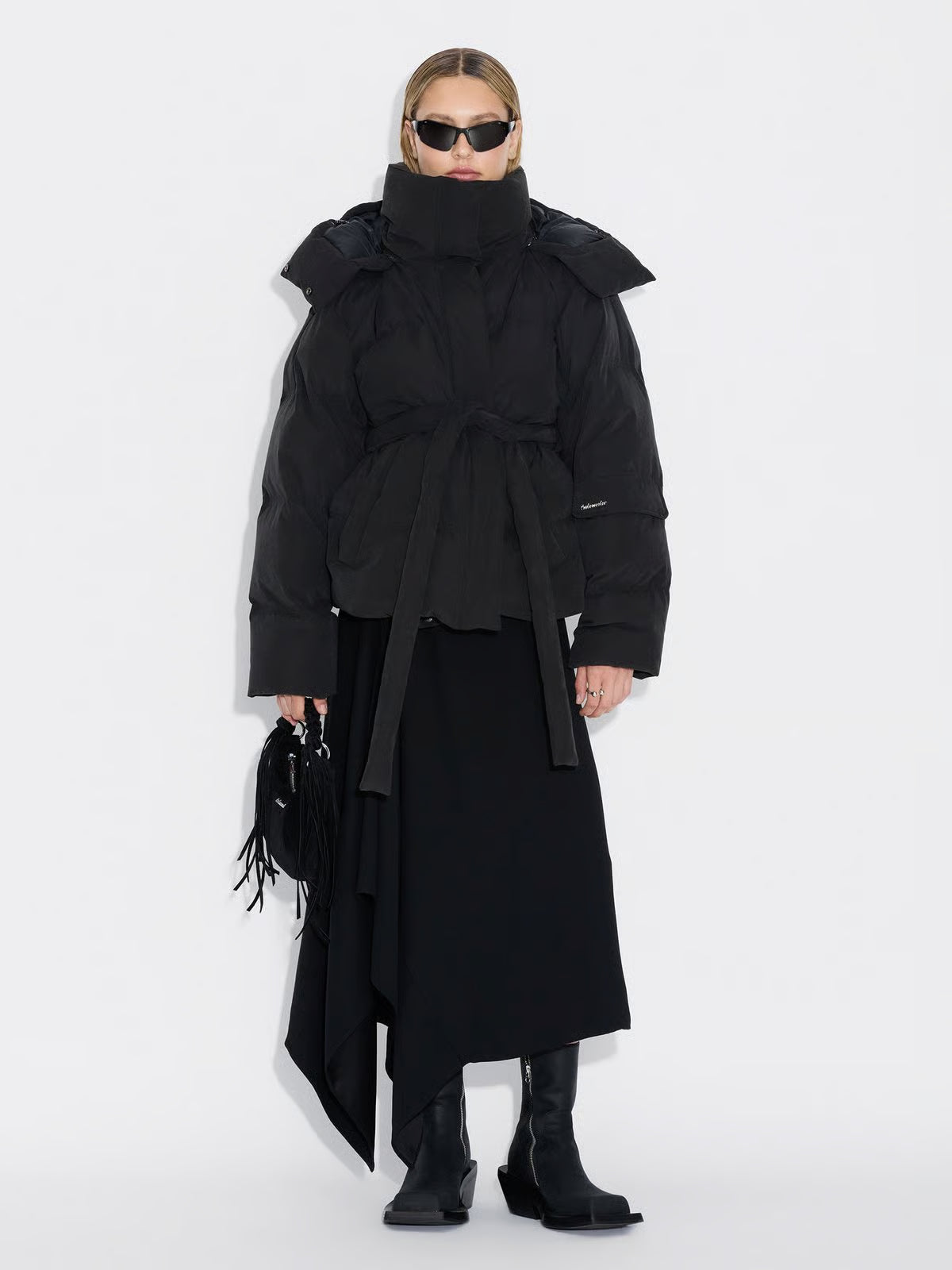 Steilia Brushed Dunjacka - Svart