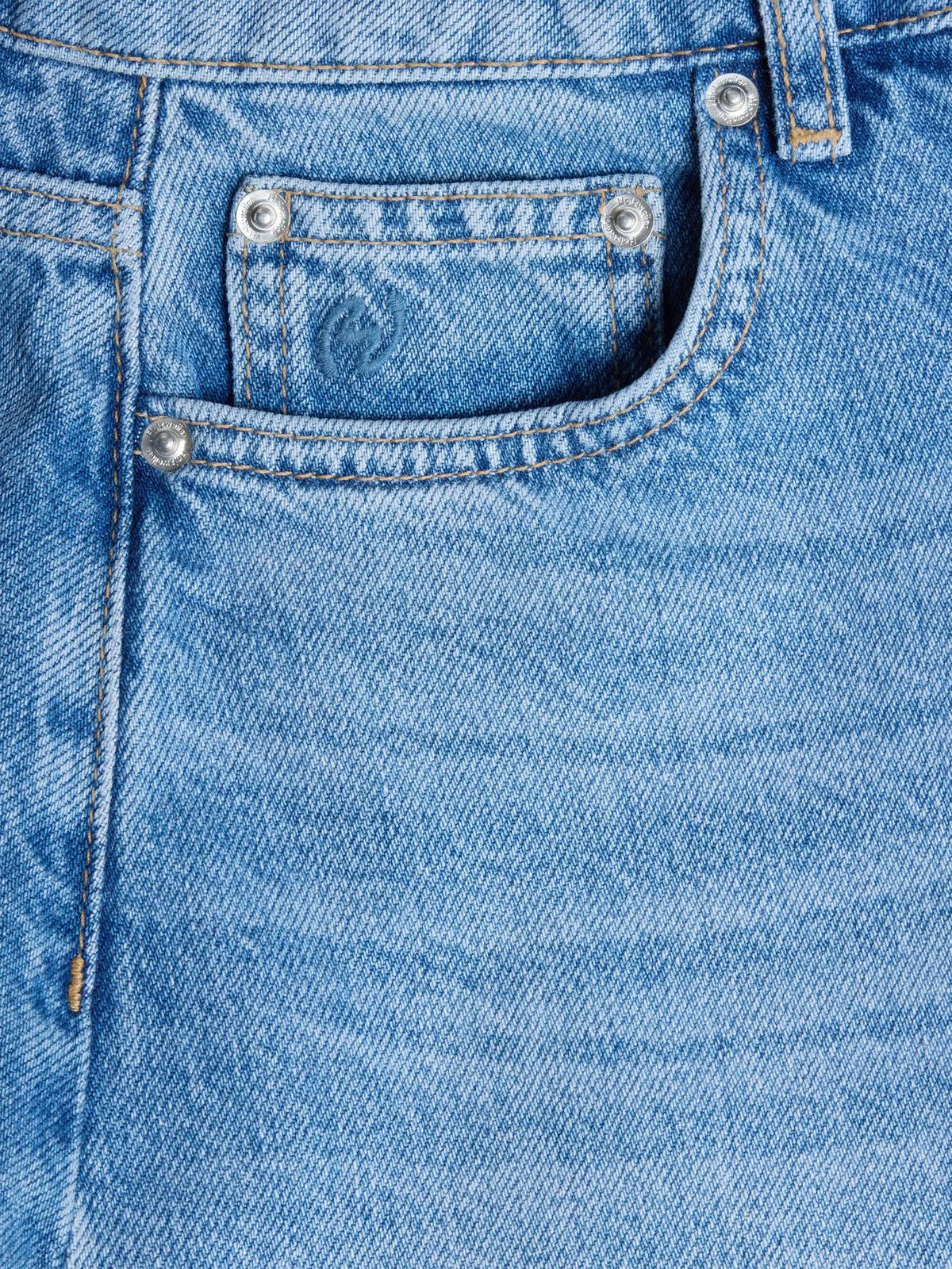 Denim Mini Skirt - Lt. Blue