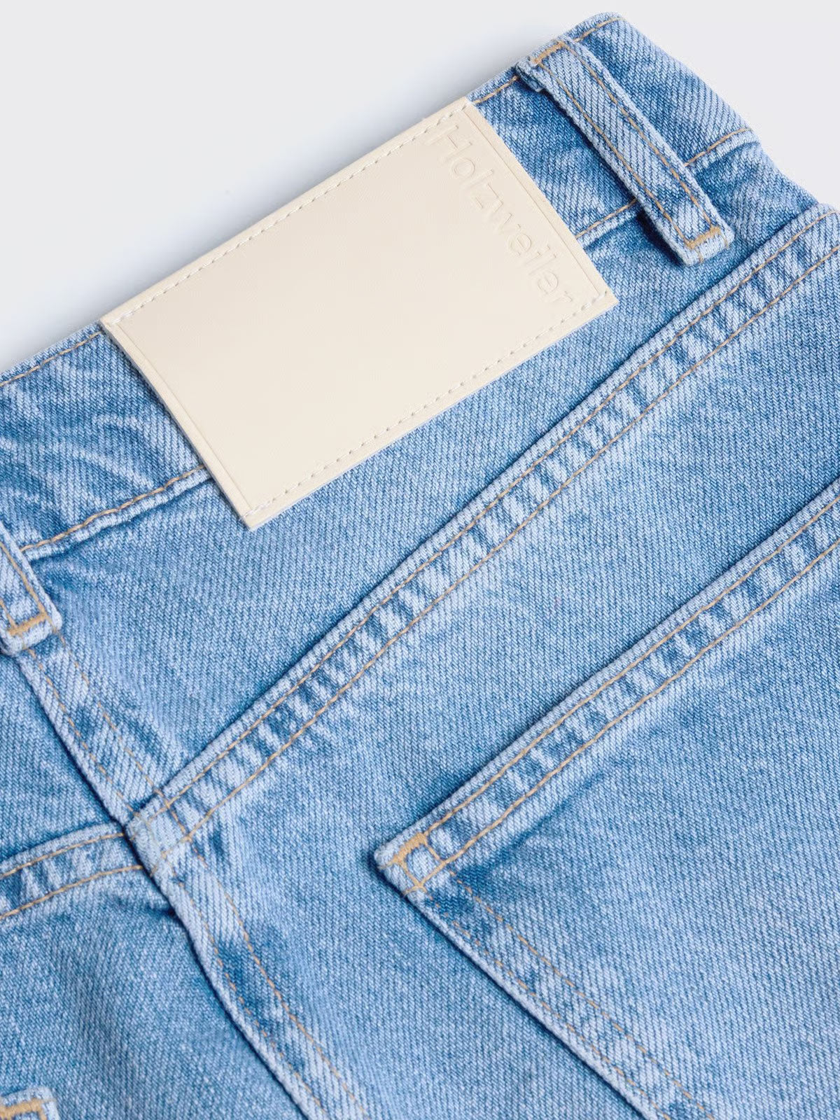 Denim Mini Skirt - Lt. Blue