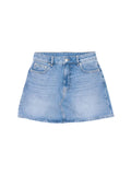 Denim Mini Skirt - Lt. Blue
