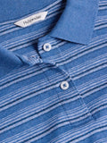 Sunny Polo - Blue Stripe