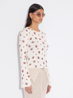 Babba Pointelle Long Sleeve - Ecru