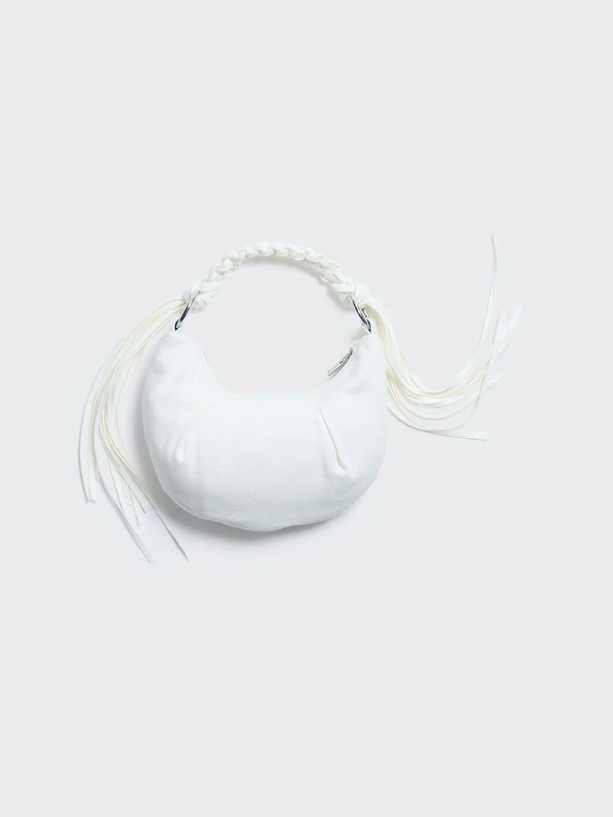 Cocoon Denim Micro Bag - Vit