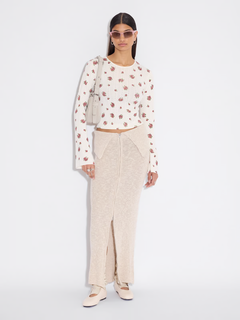 Babba Pointelle Long Sleeve - Ecru
