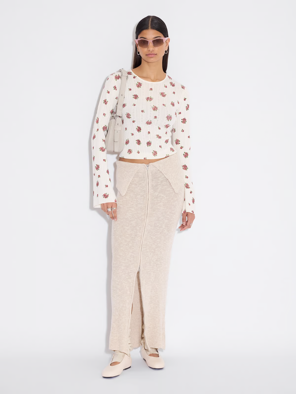 Babba Pointelle Long Sleeve - Ecru