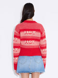 Hot Cropped Crew - Röd