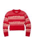 Hot Cropped Crew - Röd