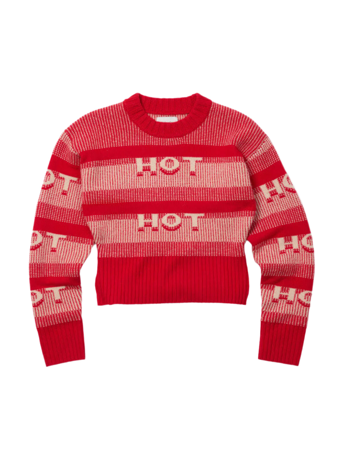 Hot Cropped Crew - Röd