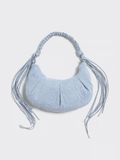 Cocoon Denim Small Bag - Lt. Blue Mix