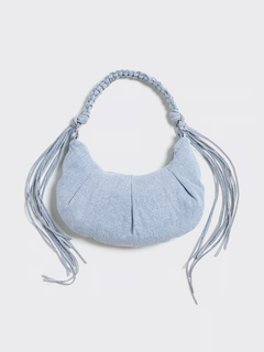 Cocoon Denim Small Bag - Lt. Blue Mix