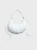 Cocoon Denim Small Bag - Vit