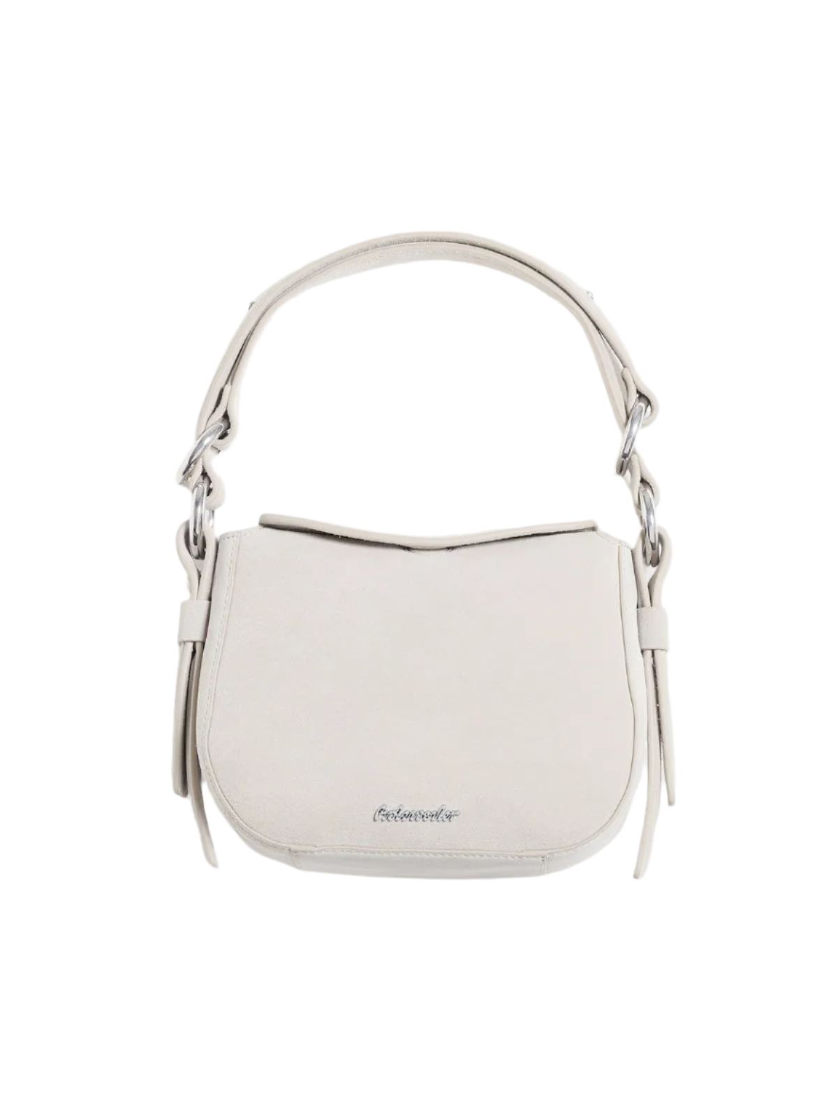 Bud Suede Bag Mini - Ljusgrå