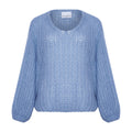 Joseph Knit Sweater - Dusty Blue