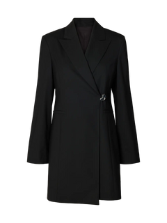 Lisa Blazer Dress - Black