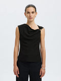 Olga Sl Slim Top - Svart