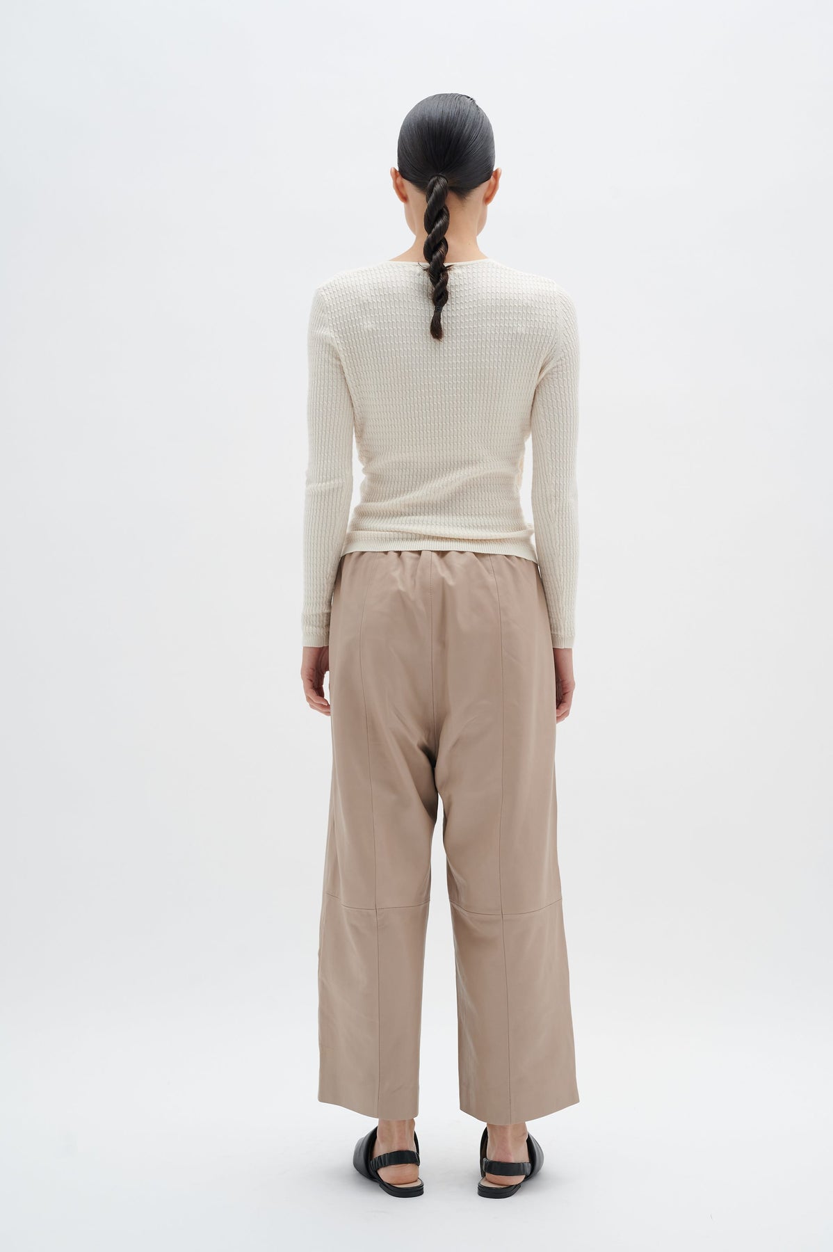 ImimiIW Wrap Pullover - Vanilla